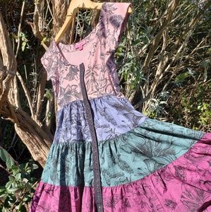 Betsy Johnson 'Garden Toile' Poet Dress